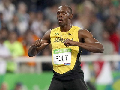 Bolt muốn được sánh ngang hai huyền thoại Ali và Pele