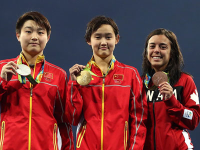 Cô gái 15 tuổi trở thành VĐV trẻ nhất giành HCV Olympic 2016