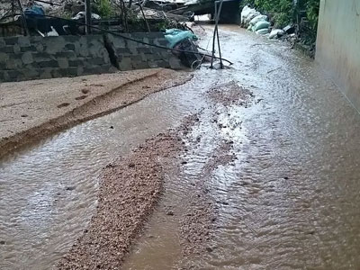 Lượng bùn đất khổng lồ từ dự án của FLC lại "bao trùm" khu dân cư