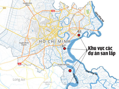 San lấp 1.000ha vùng trũng: Nước sông Sài Gòn dâng 1cm