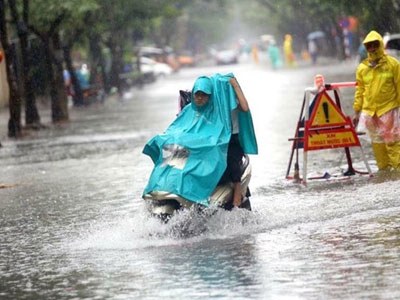 Áp thấp nhiệt đới gây mưa lớn, lũ quét ở miền Bắc
