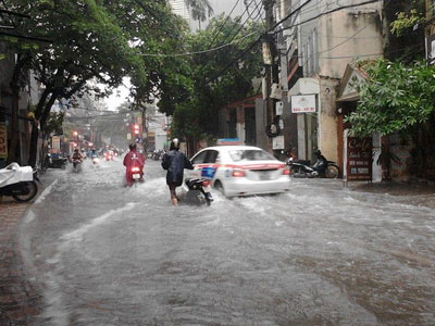Hà Nội: 3 người bị thương, 100 cây xanh bị đổ trong cơn bão số 3