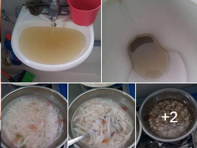 Thực hư trường mầm non ở HN dùng nước đục ngầu nấu ăn cho 140 trẻ