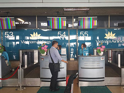 Hệ thống máy tính tại sân bay Nội Bài lại gặp "sự cố"