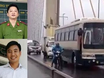 Lái xe biển xanh kể phút chắn gió cầu Bãi Cháy gây bão mạng