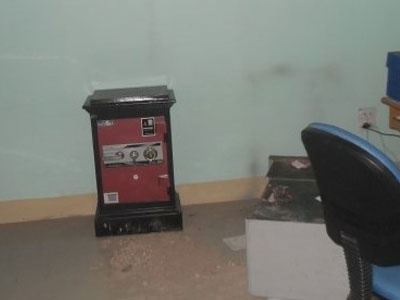 Kẻ gian đột nhập UBND huyện phá két sắt trộm tiền, vàng