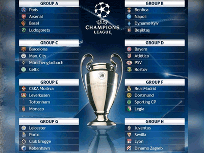 Bốc thăm chia bảng Champions League: Real Madrid tái ngộ Dortmund. Barca đụng Man City