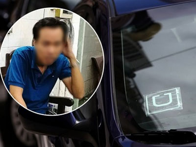 Nữ hành khách mang bầu ở Sài Gòn bị tài xế Uber dùng vật nhọn uy hiếp, cuớp tài sản