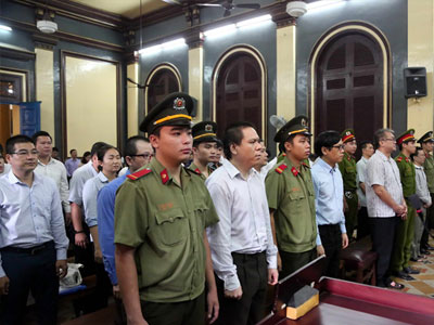 Các bị cáo trong đại án VNCB nói lời sau cùng