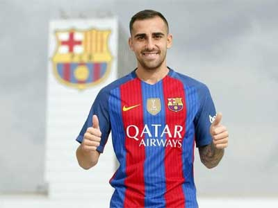 Barca trói chân tiền đạo tân binh Paco Alcacer bằng điều khoản 111 triệu đôla