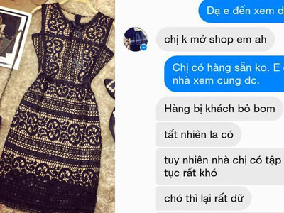 Mua váy online đòi đến tận nơi xem hàng, cô gái trẻ bị chủ shop lôi đủ thứ "trên trời dưới biển" ra "diễn thuyết"