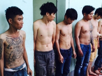 “Cất vó” băng trộm, cướp do “Trung móm” cầm đầu