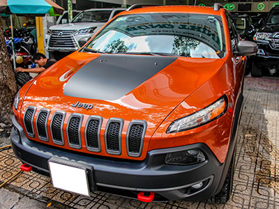 Hàng hiếm Jeep Cherokee Trailhawk đời mới tại Việt Nam
