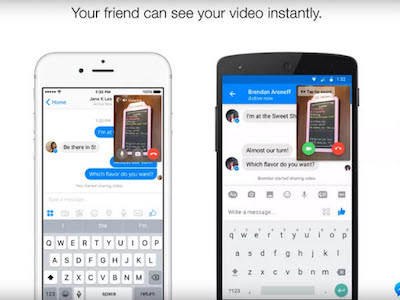 Facebook Messenger bổ sung tính năng live video