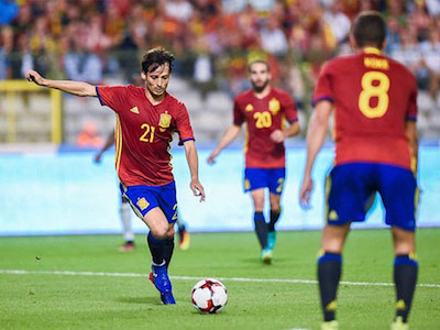 Tây Ban Nha quật ngã Bỉ trong trận ra mắt của tân HLV Lopetegui