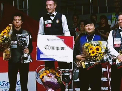 Cơ thủ Việt Nam giành ngôi Á quân World Cup carom ba băng