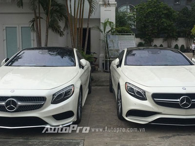 Đại gia Hà thành mạnh tay sắm cặp đôi Mercedes-Benz S-Class Coupe