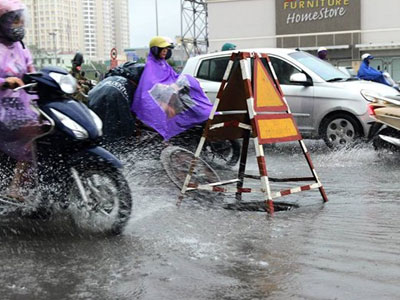 Hà Nội hôm nay mưa rào