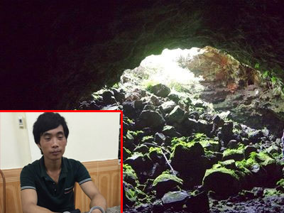 Nghi can giết 4 người ở Lào Cai bị áp giải tới hang đá