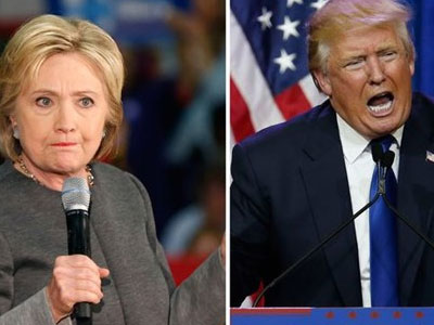 Ông Donald Trump "vượt mặt" bà Hillary, thừa thắng xông lên