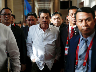 Tổng thống Philippines Durtete nhận lời thăm Việt Nam