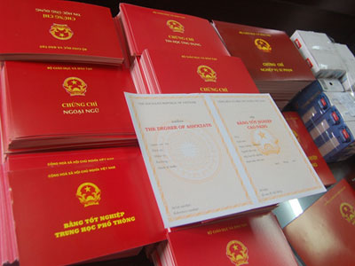 Trưởng công an "ăn vụng" trong nhà nghỉ nhận dùng bằng giả