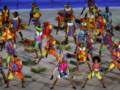 Ảnh ấn tượng của đoàn TTVN tại khai mạc Paralympic Rio 2016