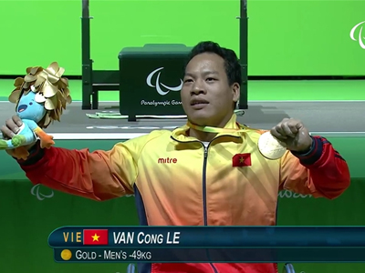3 lần phá kỷ lục, Lê Văn Công giành HCV Paralympic đầu tiên cho Việt Nam trong lịch sử