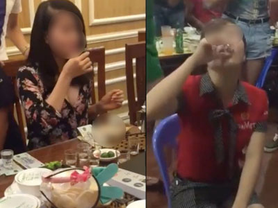 Phát sợ với "nghề mới": Uống rượu kiếm tiền của hot girl