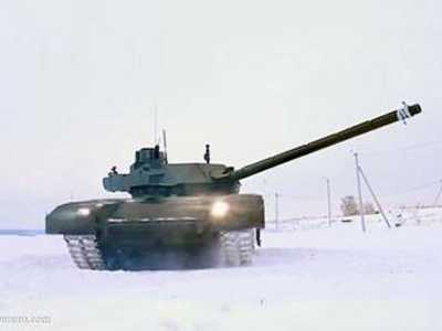 Tăng Armata được trang bị đạn pháo nổ theo ý muốn