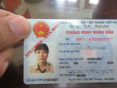 Thu lệ phí cấp mới căn cước công dân là trái luật