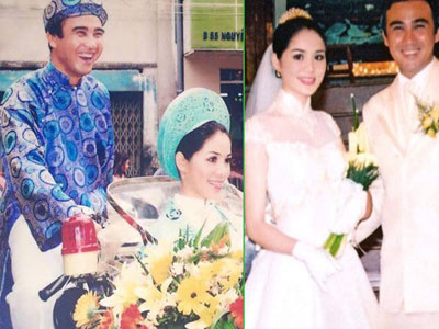 Quyền Linh tiết lộ ảnh cưới 11 năm trước