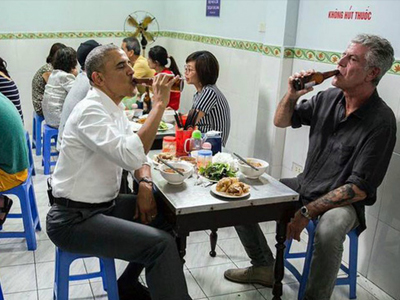 Bữa tối bún chả của Obama tại Việt Nam: Kịch bản giữ kín suốt năm trời của Nhà Trắng