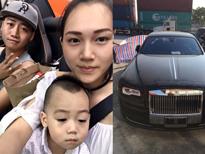 Ông xã Ngọc Thạch khoe siêu xe 40 tỷ mới tậu