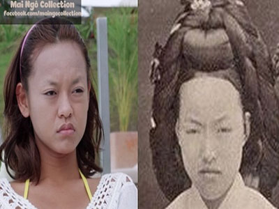 Thật bất ngờ: Mặt mộc của Mai Ngô giống hệt Hoàng hậu Hàn Quốc