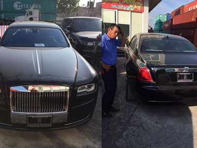 Chồng siêu mẫu Ngọc Thạch tậu Rolls-Royce Ghost Series II