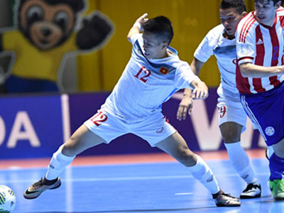 ĐT futsal Việt Nam cần 1 điểm ở lượt đấu cuối để đi tiếp