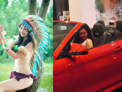 “Hot girl thổ dân” được tặng sinh nhật siêu xe hơn 4 tỷ