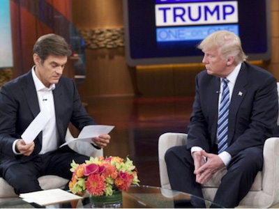 Ông Trump bất ngờ công khai tình trạng sức khỏe