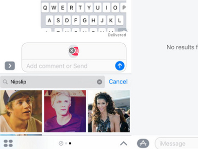 Ảnh khiêu dâm tràn ngập iOS 10
