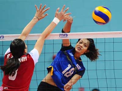Bóng chuyền nữ Việt Nam thua trắng Thái Lan 0-3