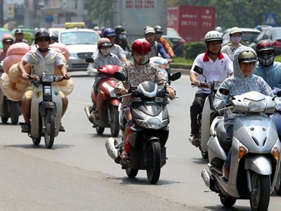 Nắng nóng quay lại miền Bắc