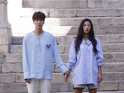 Rò rỉ hình ảnh đầu tiên trong phim mới của Lee Min Ho và Jun Ji Hyun