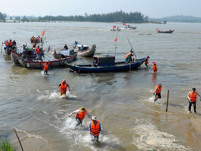 2.000 người diễn tập ứng phó sóng thần