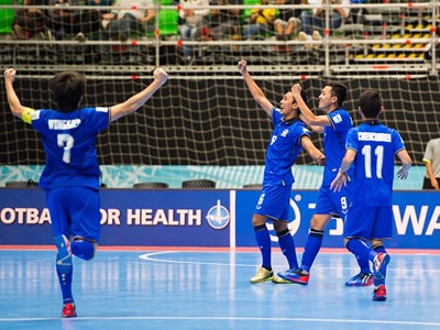 Thái Lan lọt vào vòng knock-out World Cup futsal