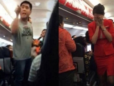 Khách nam sàm sỡ, nam tiếp viên hàng không nổi da gà