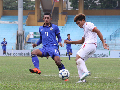 U.19 Thái Lan hòa nhẹ nhàng ở trận thủ tục