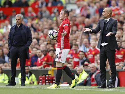 Wayne Rooney không có cửa đá chính nếu Pep Guardiola dẫn dắt MU