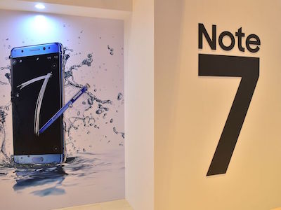 Galaxy Note 7 được cập nhật phần mềm chống cháy nổ