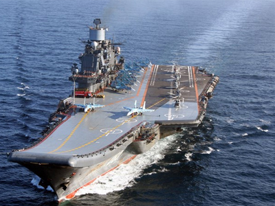 Nga tuyên bố điều tàu sân bay đến Syria